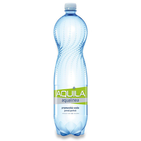 Voda pramenitá jemně perlivá Aquila 6×1,5l